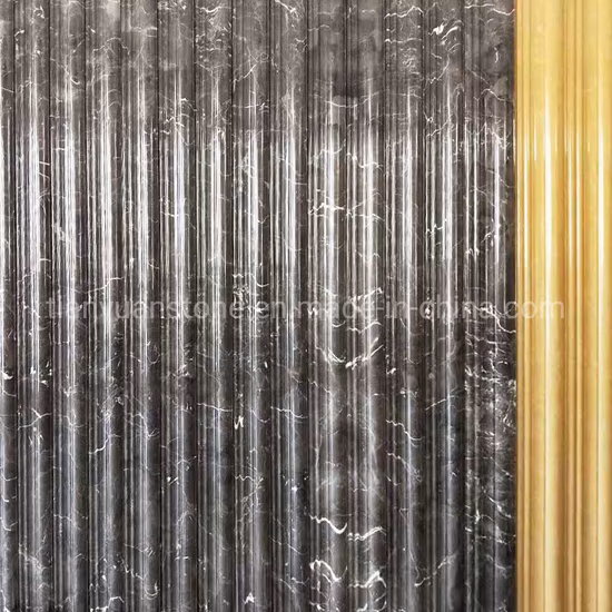 Borde de zócalo de piso/pared de mármol Emperador oscuro